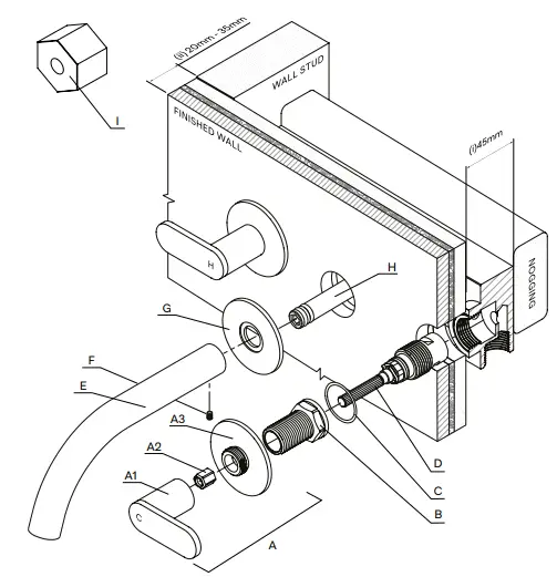 SUSSEX-DWBS2000-Wall-Basin-Set-fig-1