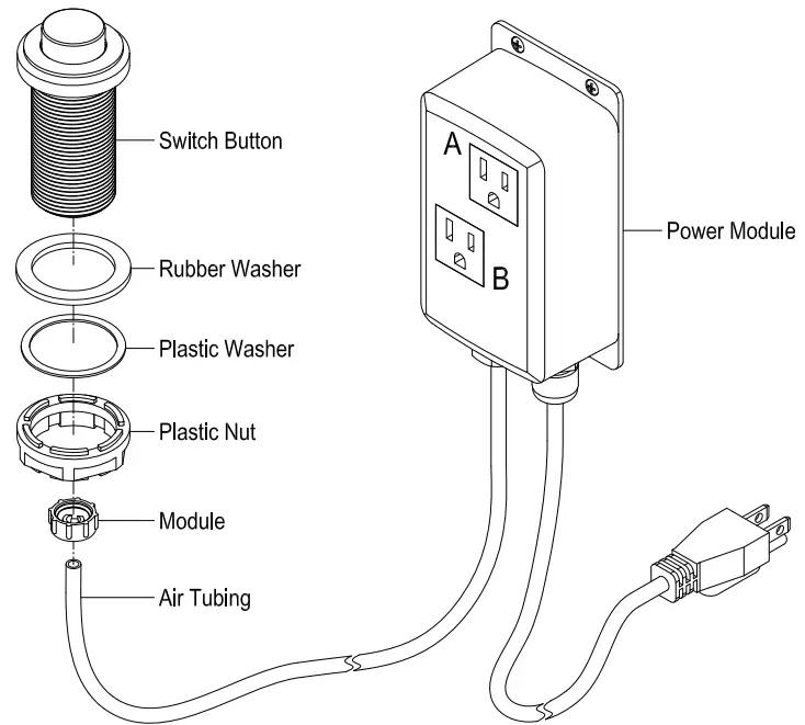 KINGSTON KASK210 Switch Button