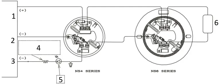 POTTER CPS-24N Conventional Photoelectric Smoke Detector 1