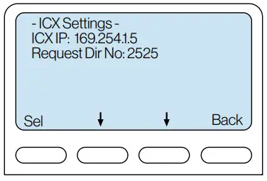 zenitel A100K12187 IP Desk Master Stations - ICX Settings