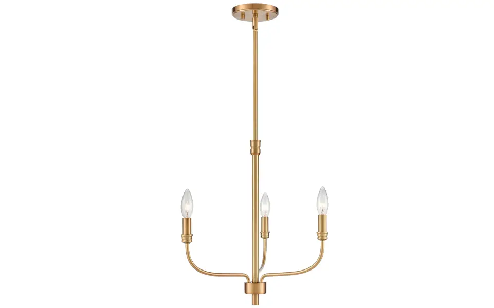 Elk Home 81505-3 Newland 3 Light 17 Inch Satin Brass Chandelier Ceiling Light Installation Guide Elk Home 81505-3 Newland 3 Light 17 Inch Satin Brass Chandelier Ceiling Light Installation Guide