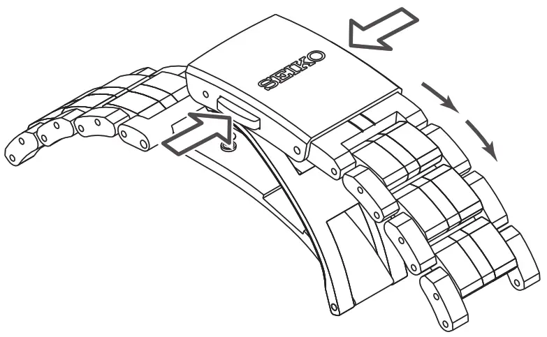 SEIKO 8R46 Mechanical Chronograph Smartwatch -How to adjust