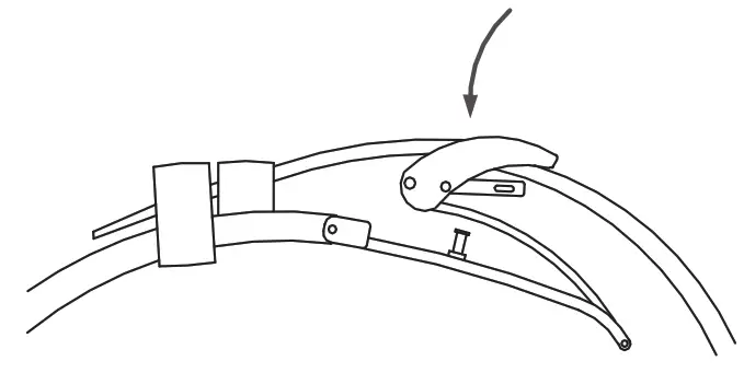 SEIKO 8R46 Mechanical Chronograph Smartwatch - Place the tip of the band