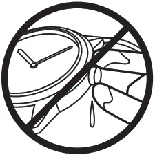 SEIKO 8R46 Mechanical Chronograph Smartwatch -when the watch is wet