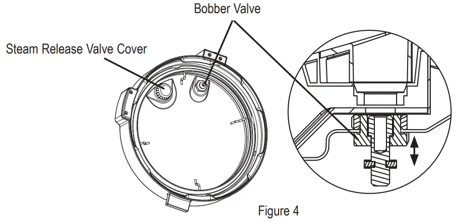 crockpot CSC051X Express Multi-Cooker - UNDERSIDE OF LID