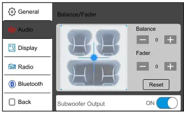 JENSEN CAR68 Multimedia Receiver with 6.8” capacitive touch screen - EQ Operation 2