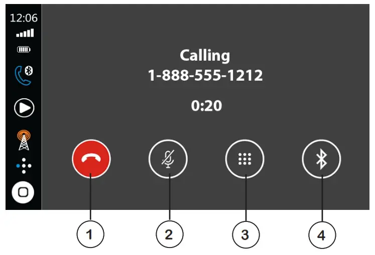 JENSEN CAR68 Multimedia Receiver with 6.8” capacitive touch screen - Handfree Operation 1