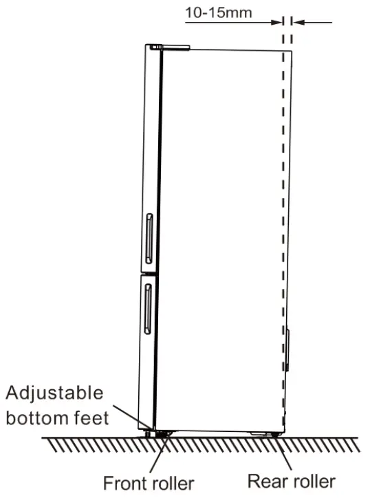Hisense HRBM417C 417L Bottom Mount Fridge - Moving2