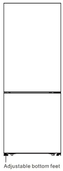 Hisense HRBM417C 417L Bottom Mount Fridge - Moving3