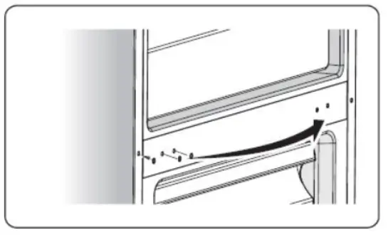 Hisense HRBM417C 417L Bottom Mount Fridge - figure