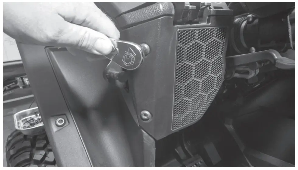 MTX Audio PROXP 20 FS Polaris Rzr Pro Xp Front Speaker Pods - Step 1