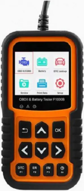 Foxwell F1000B OBDII Scanner and Battery Tester