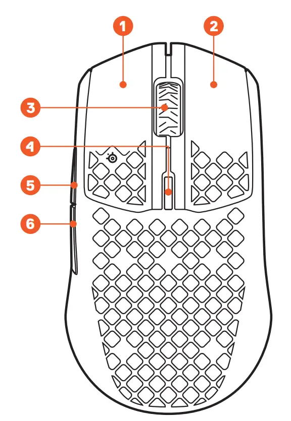 steelseries Aerox 3 Wireless Ultra light Gaming Mouse - OVERVIEW