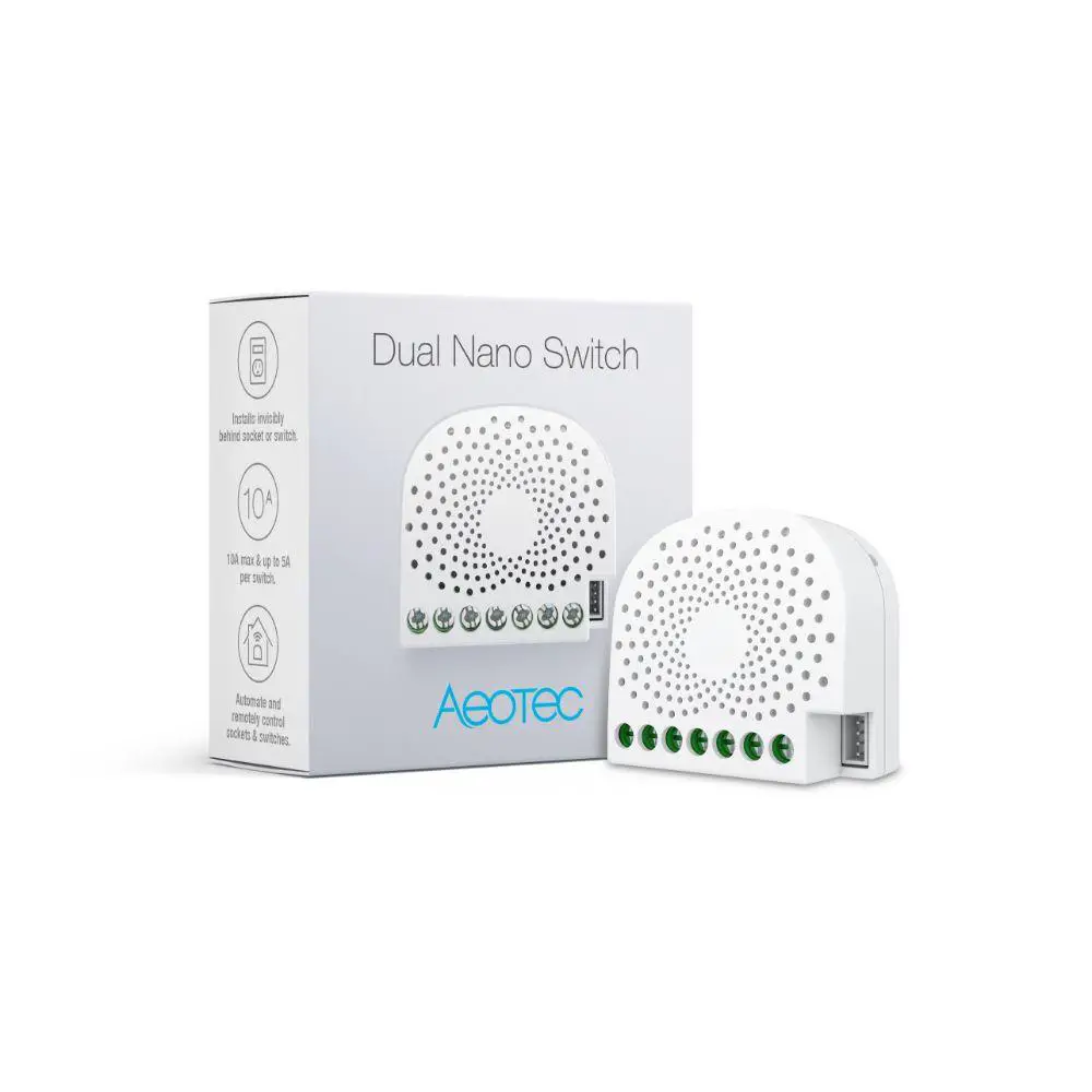 Aeotec Aeoezw140 Dual Nano Switch User Guide Aeotec Aeoezw140 Dual Nano Switch User Guide