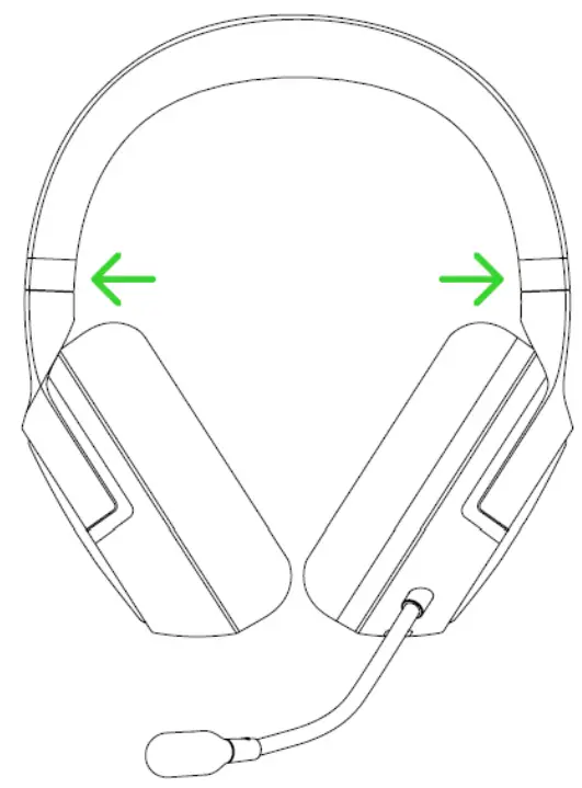 RAZER RZ04-03480100-R3M1 Wireless Gaming headset - FIG34