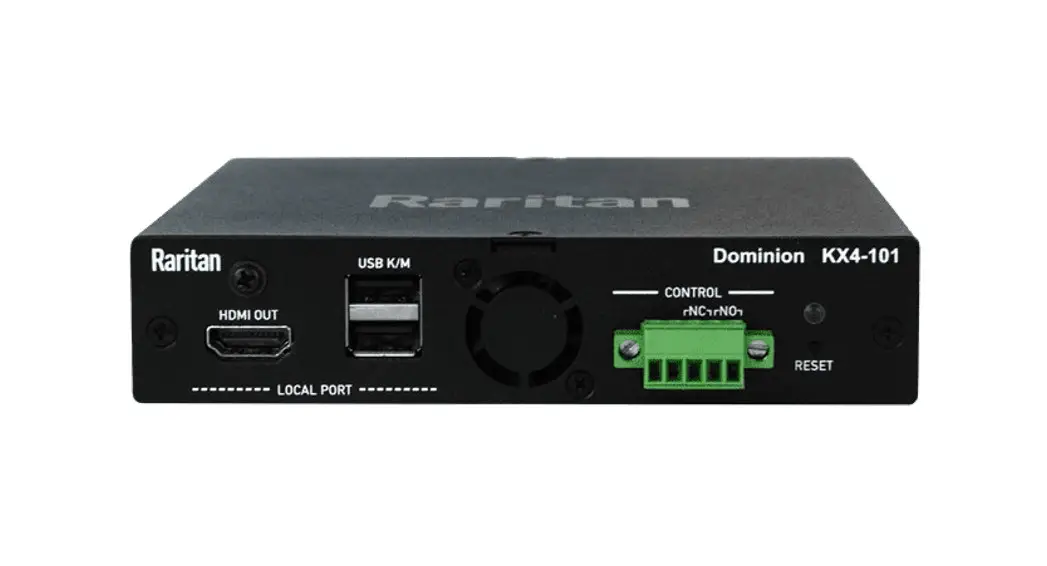 Raritan Dkx4-101 Ultra High Performance 1 Port 4k Kvm Over Ip Switch Installation Guide
