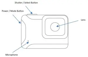 GoXTREME 2203466 Manta 4K Action Camera- DESCRIPTION