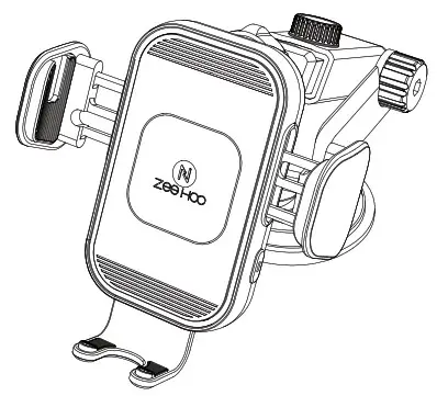 ZeeHoo PowerDrive CC54 Fast Wireless Car Charger - Cover