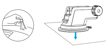 ZeeHoo PowerDrive CC54 Fast Wireless Car Charger - Installing Your Zeehoo Wireless Car Mount Charger 3