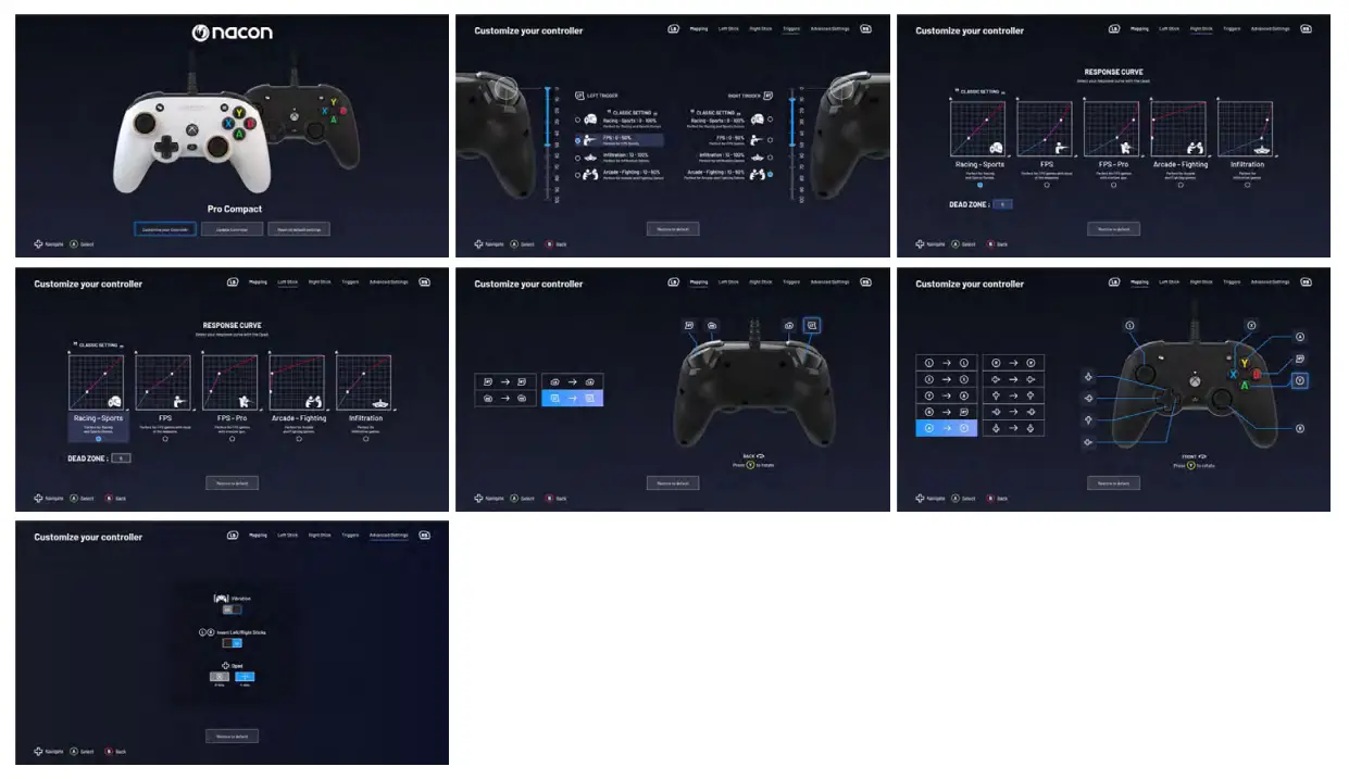 nacon Pro Compact Ergonomic Controller - I Description of the application
