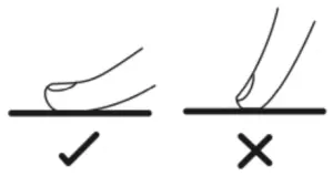 Using the Touch Controls