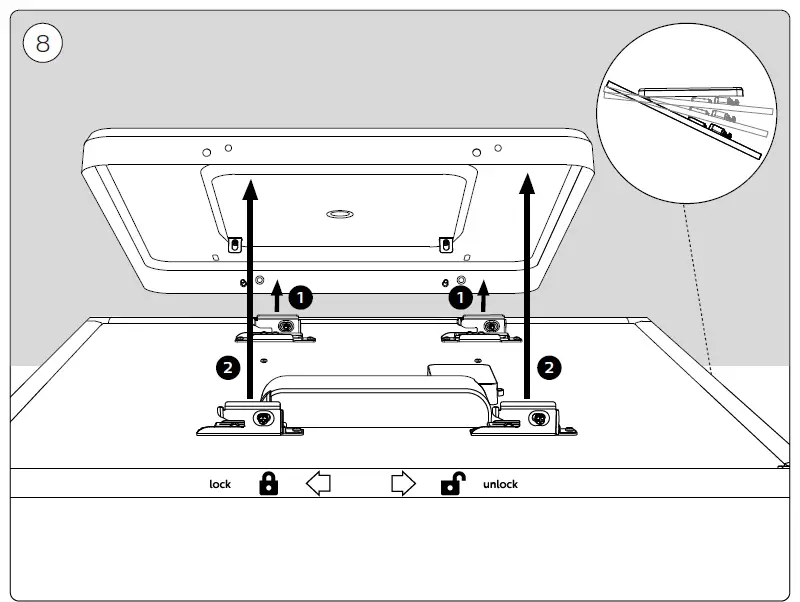 PHILIPS 33939 Aurelle Hue LED Panel Light fig 12