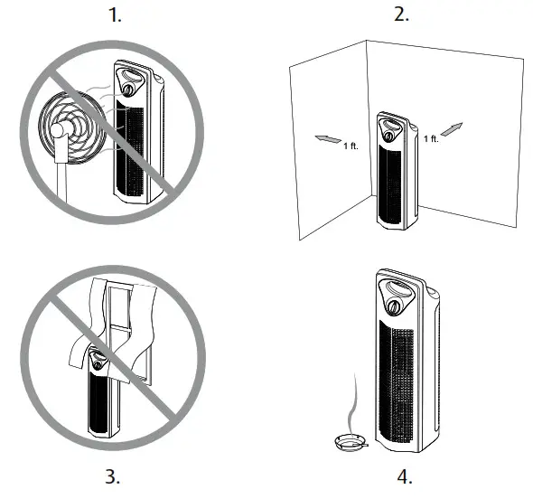 ENVION Allergy Pro AP200 Air Purifier Tower - Safety