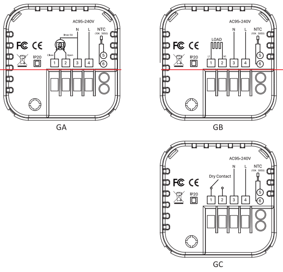 Shenzhen Bab Smart Technology HC T010 Wi fi Series Thermostat-fig2