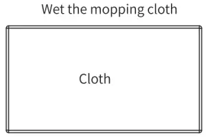 Using Mopping Cloth