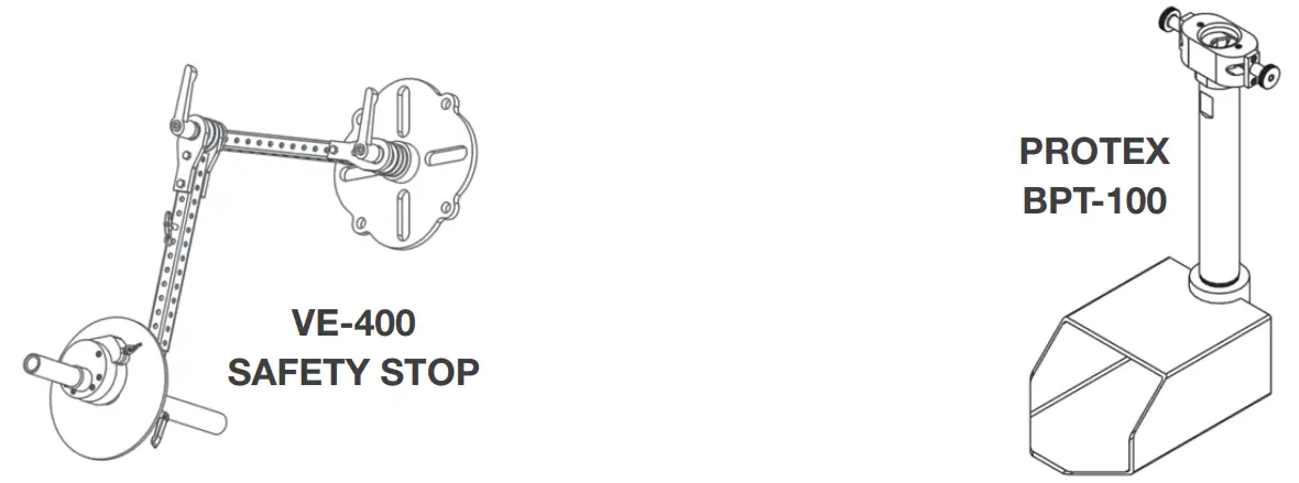 STONEAGE BT95 Beetle Curved Pipe and TUBE Cleaning Nozzels - Hose Crimp 2