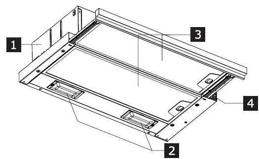 IKEA UTDRAG Built-In Extractor Hood Stainless Steel fig-3