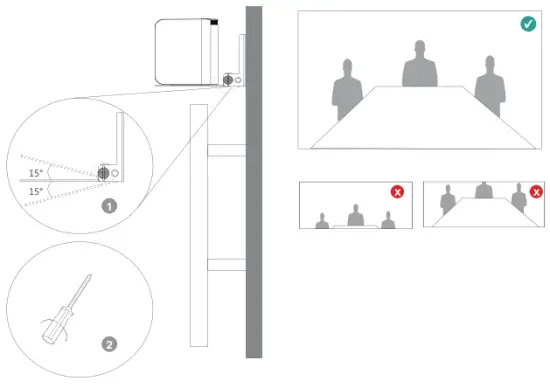 Adjusting the Camera Tilt