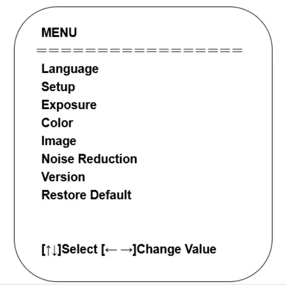 BenQ DVY22 4K AI Digital Zoom Conference Camera - settings