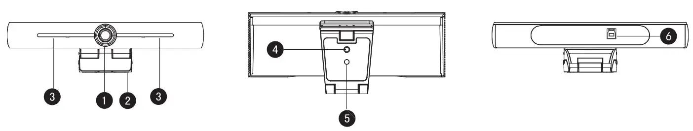 BenQ DVY22 4K AI Digital Zoom Conference Camera