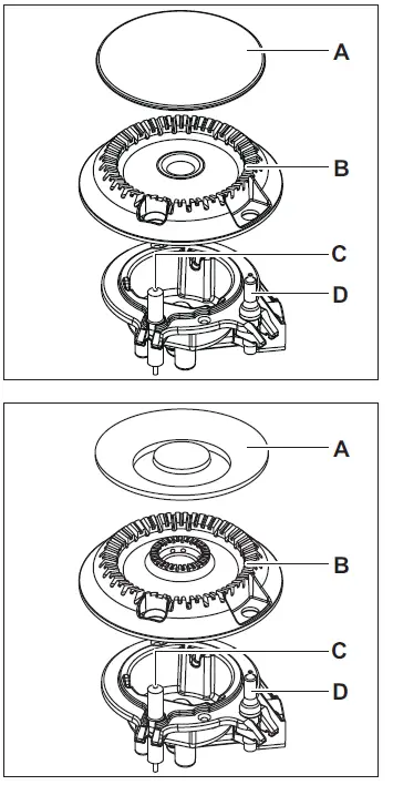 Electrolux KGG6437W Hob-10