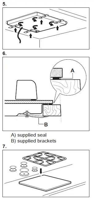 Electrolux KGG6437W Hob-6