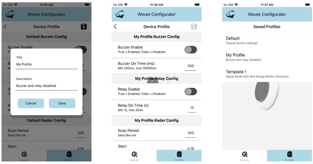 BEXAR 0001 Wavee Touchless Switch - app4
