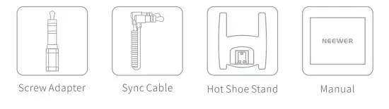 NEEWER Q CTTL Wireless Flash Trigger - Accessories1