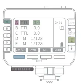 NEEWER Q CTTL Wireless Flash Trigger-Mode Switch