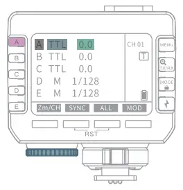 NEEWER Q CTTL Wireless Flash Trigger-Mode