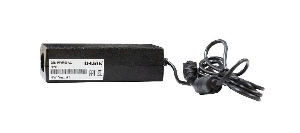 D-link Dis-pwr40ac 40 W Ac External Power Adapter 12 V Dc Output Voltage For Switch Installation Guide