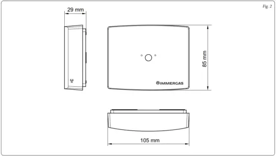 DIMENSIONS OF CONCENTRATOR