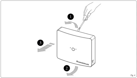 Concentrator fastening