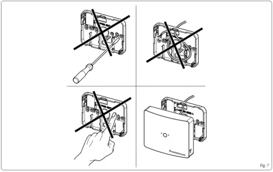 Concentrator fastening