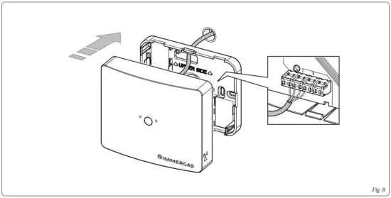Concentrator fastening