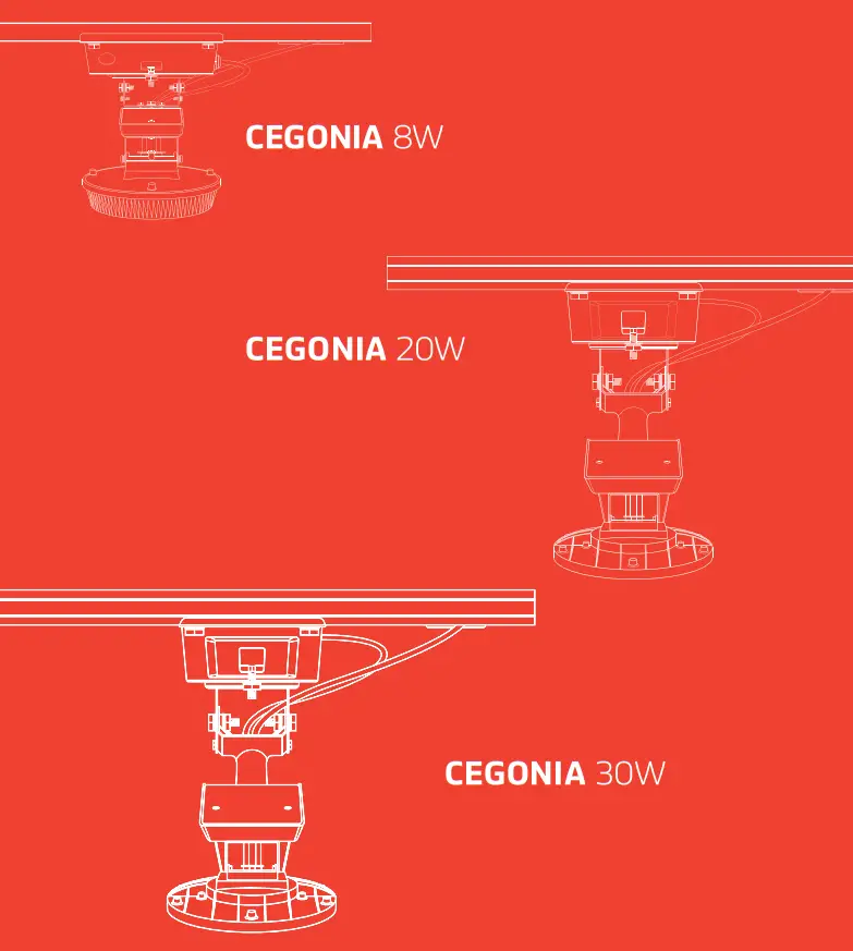 SOLTECH Cegonia 8W Elegant LED Light - fig 1