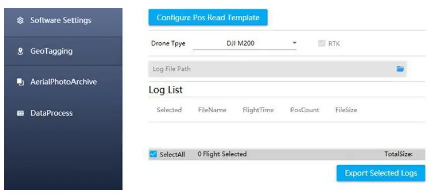 FOXTECH Argus V3 3D Mapping Drone Camera - Language settings2
