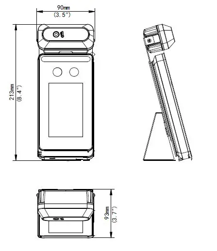 uniview 023uniview 0235C4SJ Face Recognition Access Control Terminal fig 25C4SJ Face Recognition Access Control Terminal fig 2