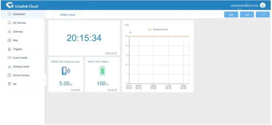 URSALINK EM500 UDL Ultrasonic Distance Level Sensor - figure 45