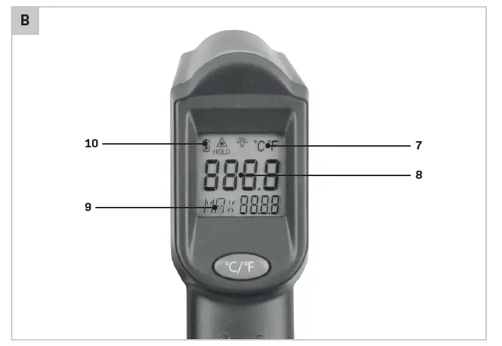 VONROC-IT501DC-Digital-Infrared-Thermometer-with-Laser-2